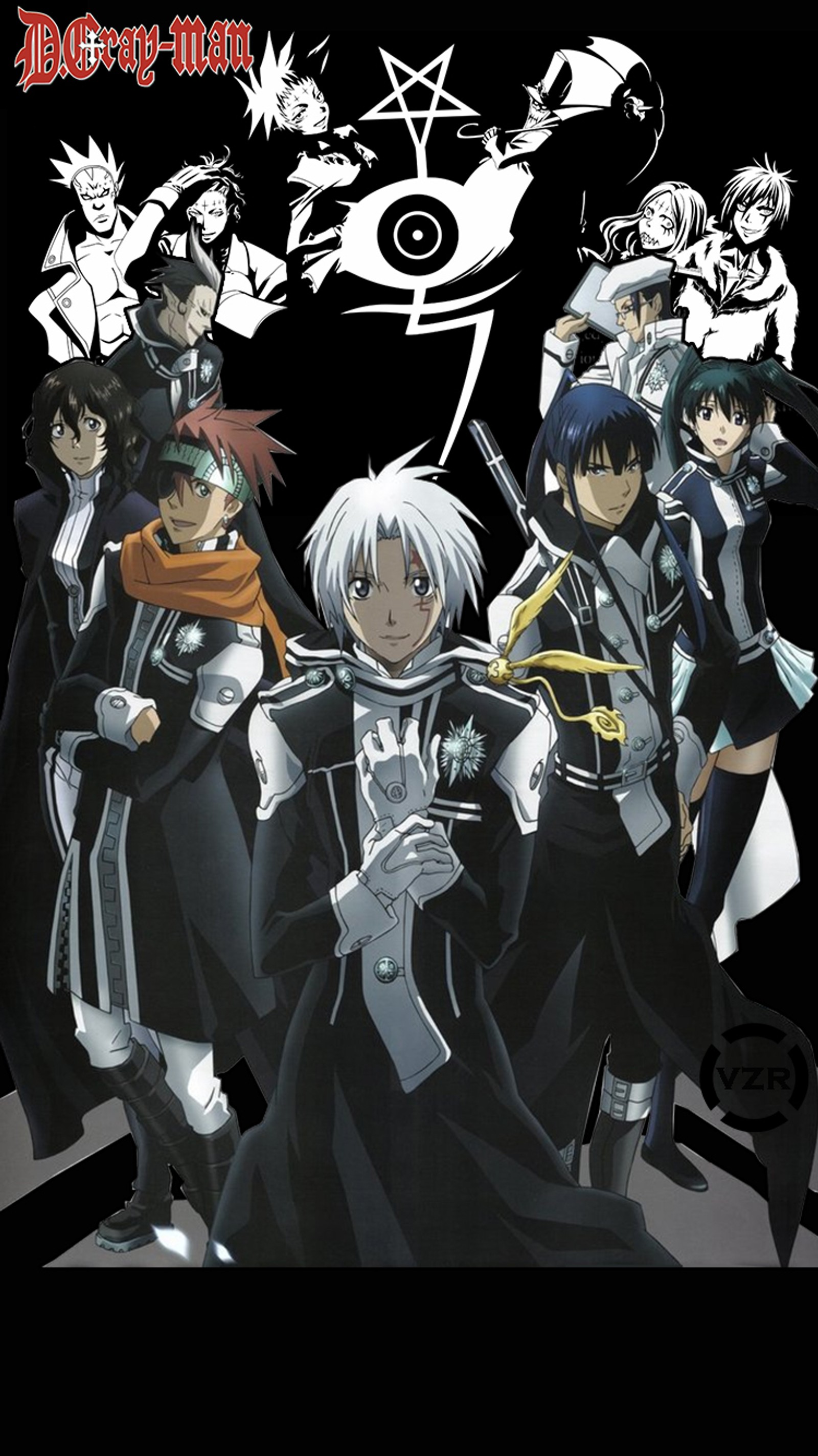 Baixar papel de parede allen walker, anime, dgray man, lenalee