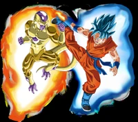 Goku contre Frieza Doré : Duel Épique dans Dragon Ball Super