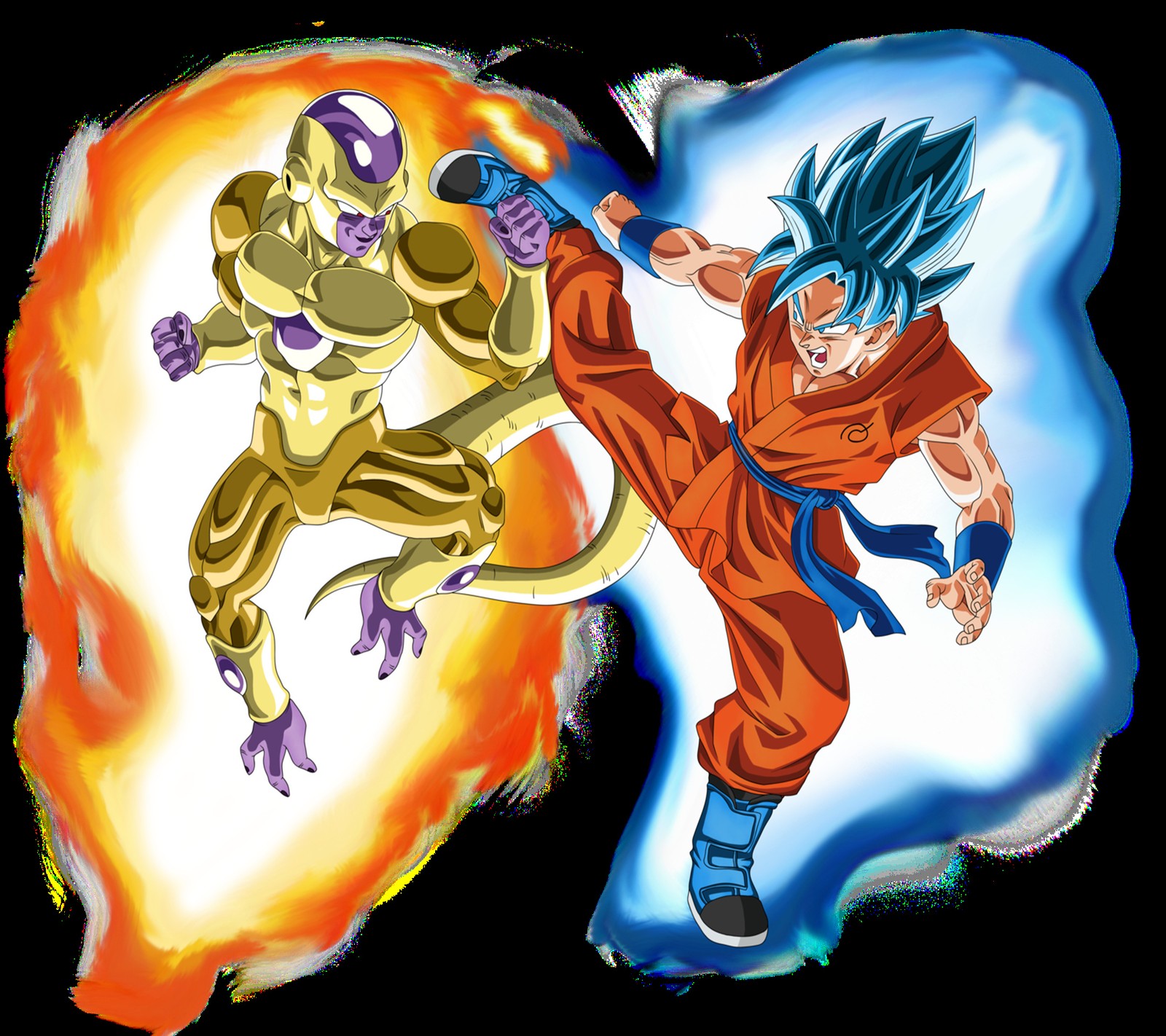 Скачать обои драгонболл супер, dragon ball super, фриза, frieza, goku