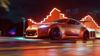 nissan 370z, need for speed heat, nfs, race cars, cars