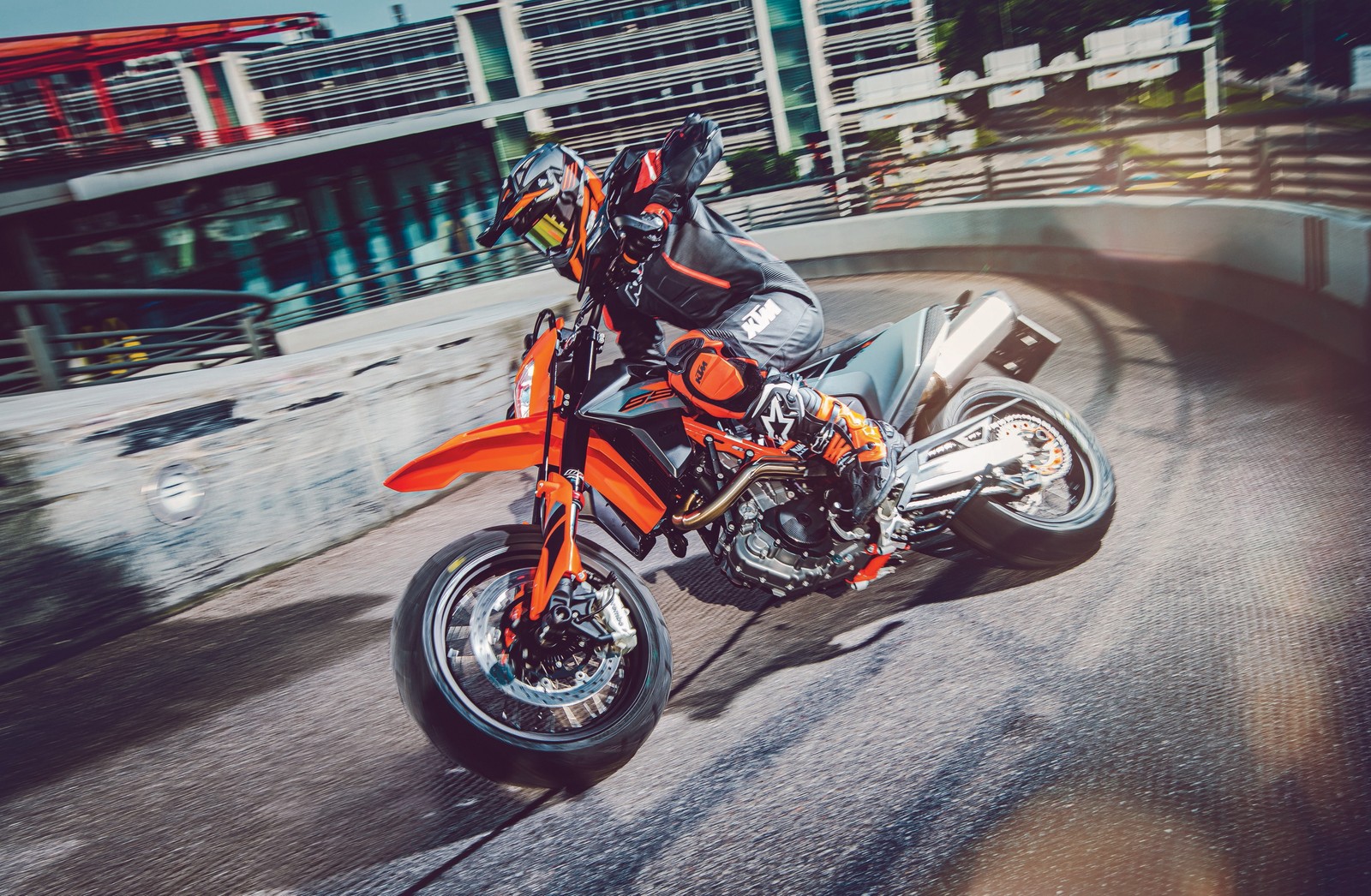 Baixar papel de parede ktm 690 smc r, bicicletas de corrida, motos de aventura, 2021, bicicletas