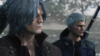 dante, nero, devil may cry 5, video game