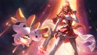 Guardião Estelar Miss Fortune: Arte Splash Radiante de League of Legends