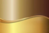 Elegant Gold Wave on Metallic Gradient Background