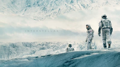 Exploração de uma paisagem glacial em Interstellar