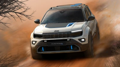 Jeep Avenger 4x4 Concept: Dynamic Off-Road Adventure in Action