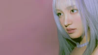 Kim Ji Won: Beleza Etérea em Tons Pastel