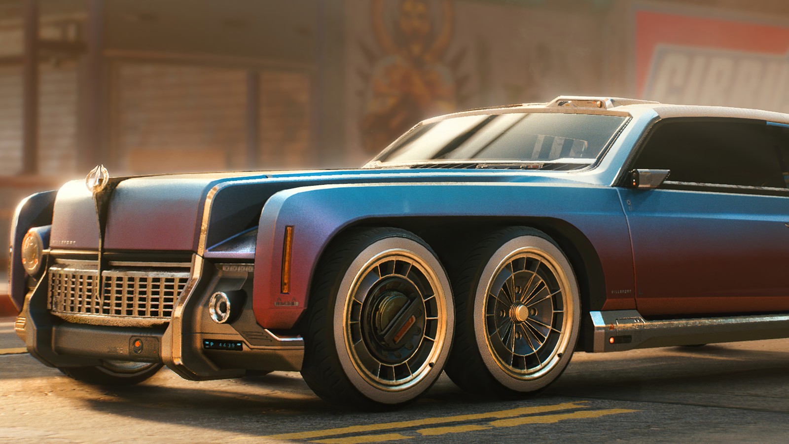 Descargar fondo de pantalla cyberpunk 2077, videojuego, ejecutivo, coche, villefort alvarado