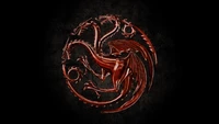 house of the dragon, hbo, tv series, logo wallpaper