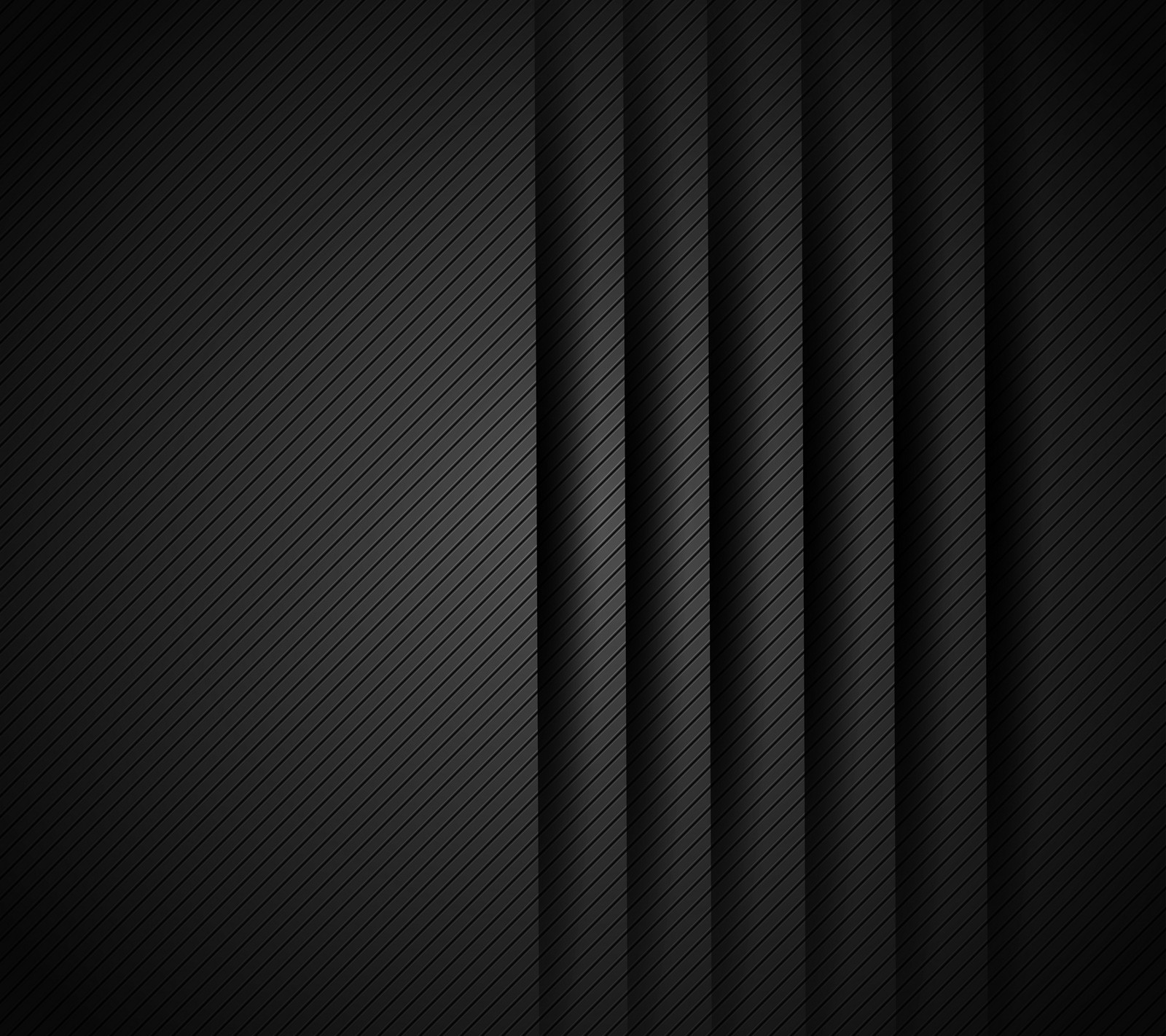 Black and white wallpaper with vertical lines (abstract background, black design)