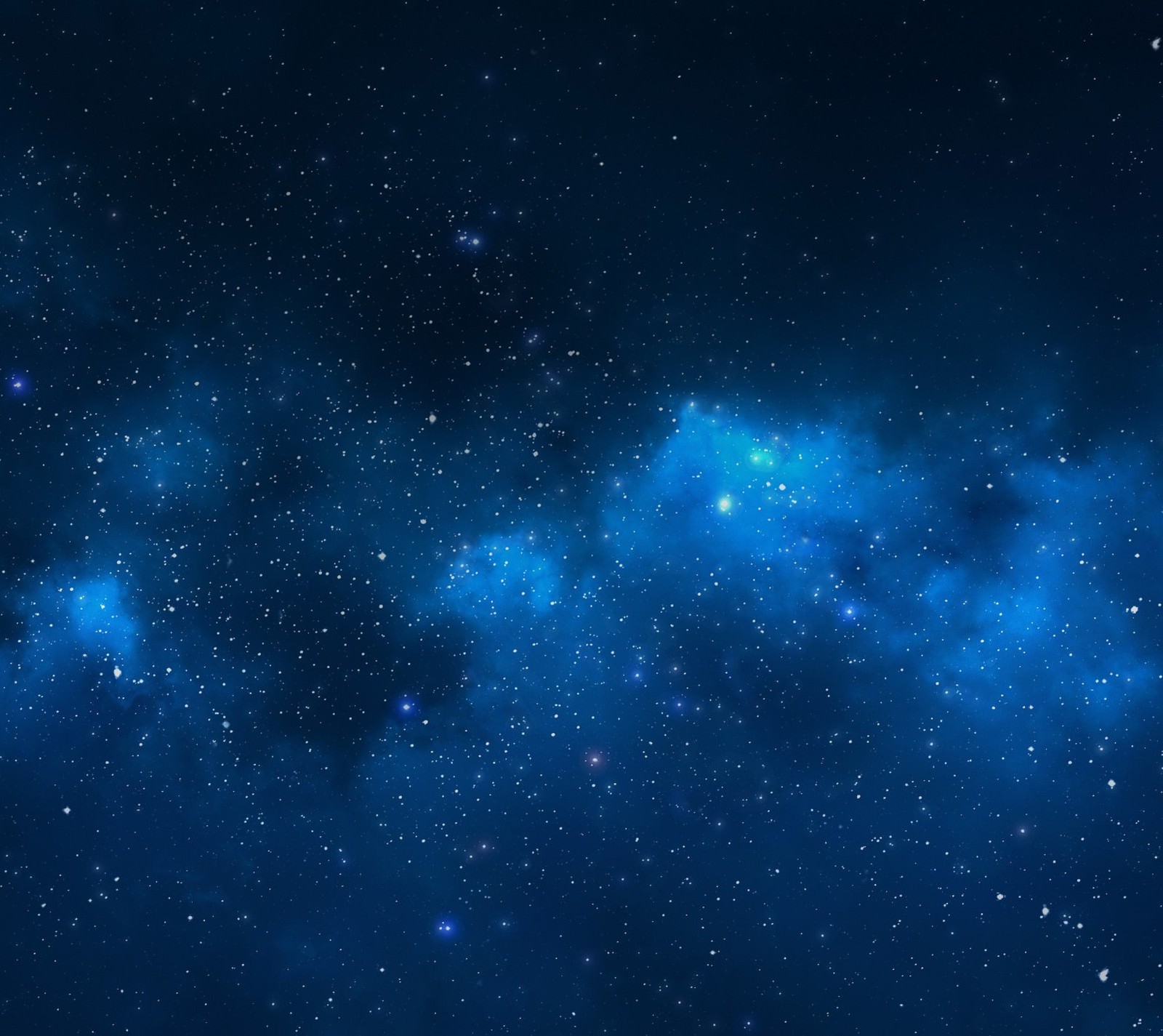 A close up of a blue sky with stars and clouds (night, sky)