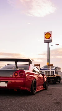 gtr, nissan, r34, skyline wallpaper