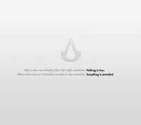 assassins, creed, game, nothing, sayings wallpaper