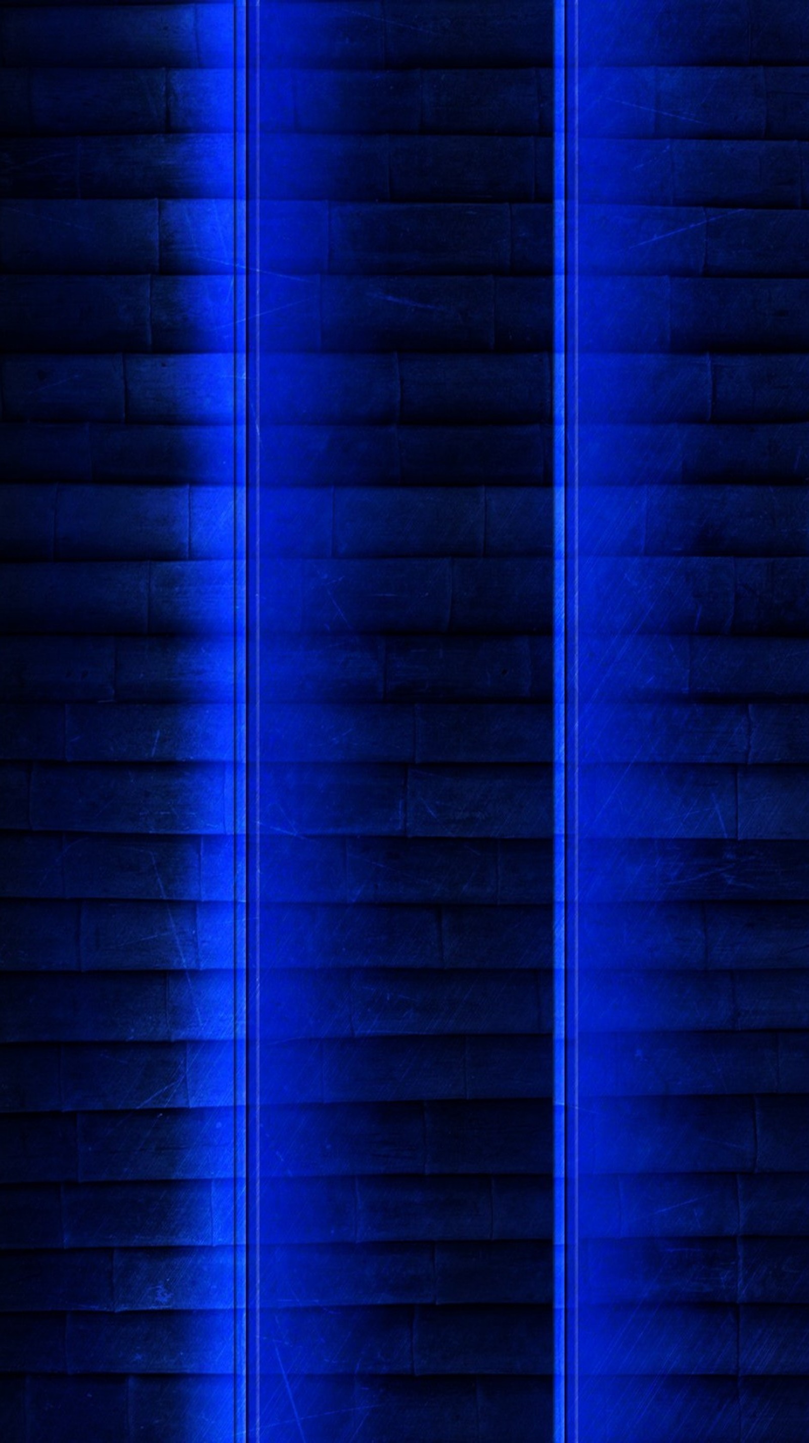 Arafed image of a blue wall with a clock on it (abstract, blue, glow, texture)