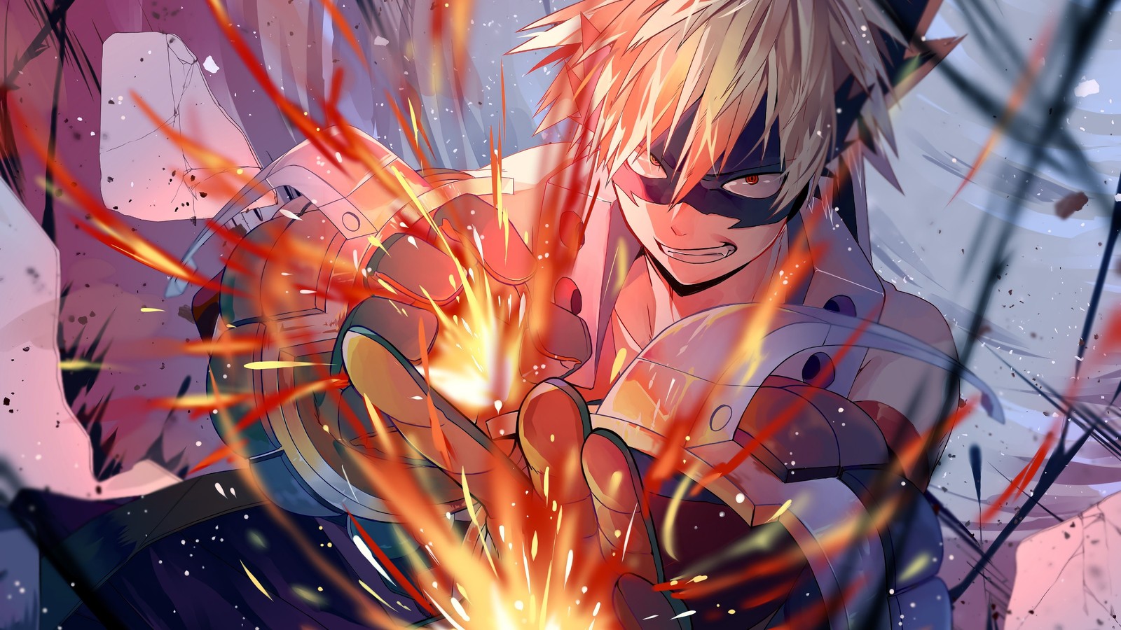 Anime, anime, garçon anime, art anime, anime, anime, personnages anime, art anime (katsuki bakugo, kacchan, boku no hero academia, my hero academia, anime)