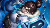 Mei de Overwatch: La Científica del Hielo Juguetona