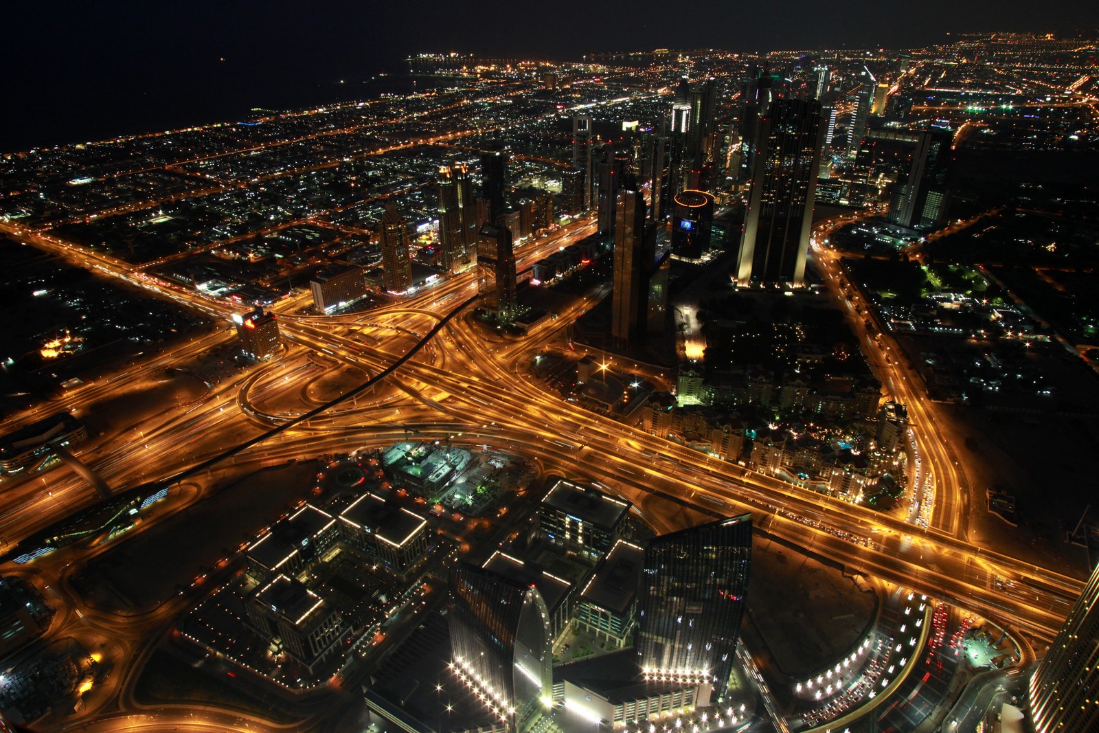 skyscraper, landmark, burj khalifa, capital city, city wallpaper