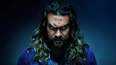 La intensa mirada de Arthur Curry en Aquaman y el reino perdido