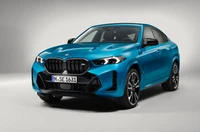 2023 BMW X6 - Impactante SUV de lujo azul en resolución 8K