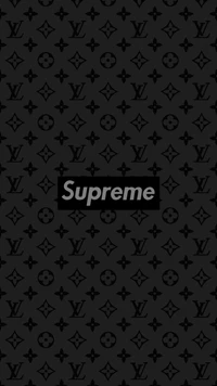 Supreme x Louis Vuitton Colaboración Monograma en Negro y Blanco