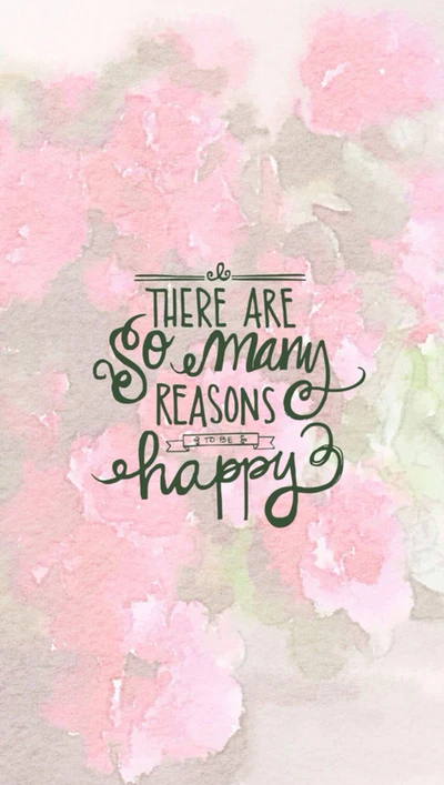 Embracing Happiness: Count the Reasons