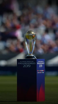 ICC Cricket-Weltmeisterschaftstrophäe 2019 in England und Wales