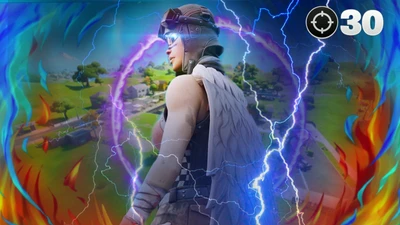 Renegade Raider Surrounded by Energetic Forces