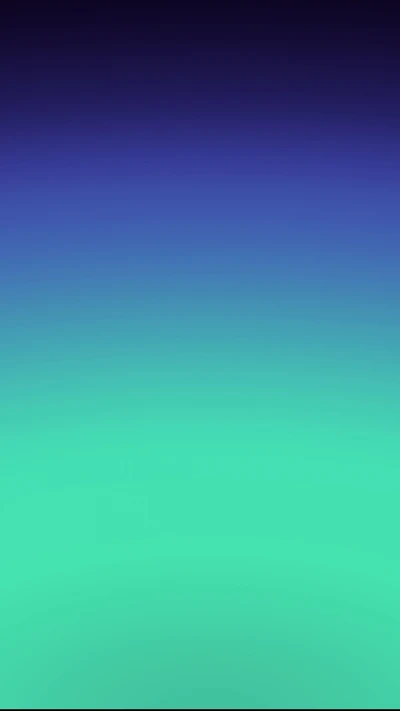 Ombre Blue and Green Gradient Wallpaper for Xperia XZ Premium