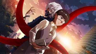 heróis, tokyo ghoul, kaneki ken, branco, anime