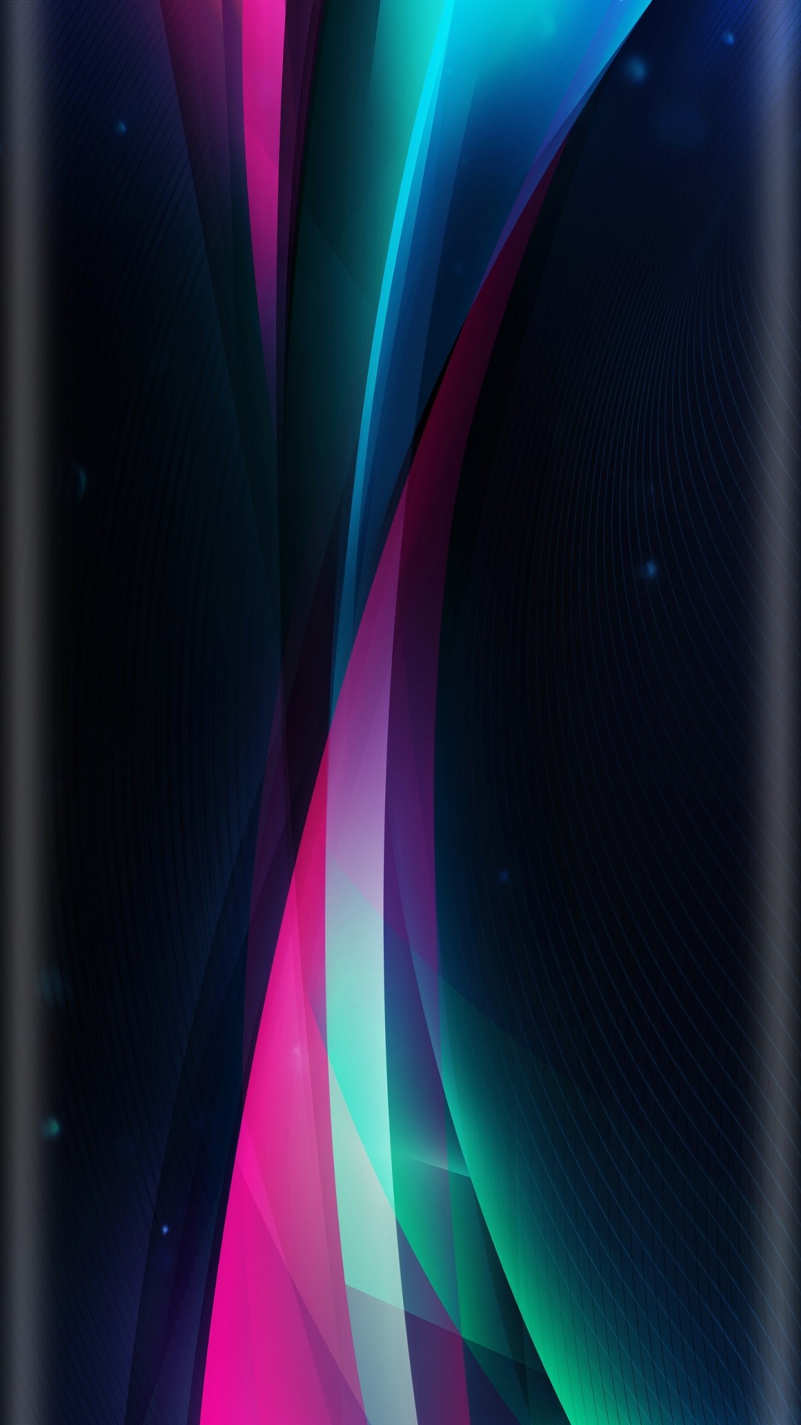 Um close de um celular com um design colorido (abstrato, design de beleza, colorido, estilo de borda, super)