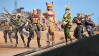 Wild Characters in a Desert Battle Ready for Assault