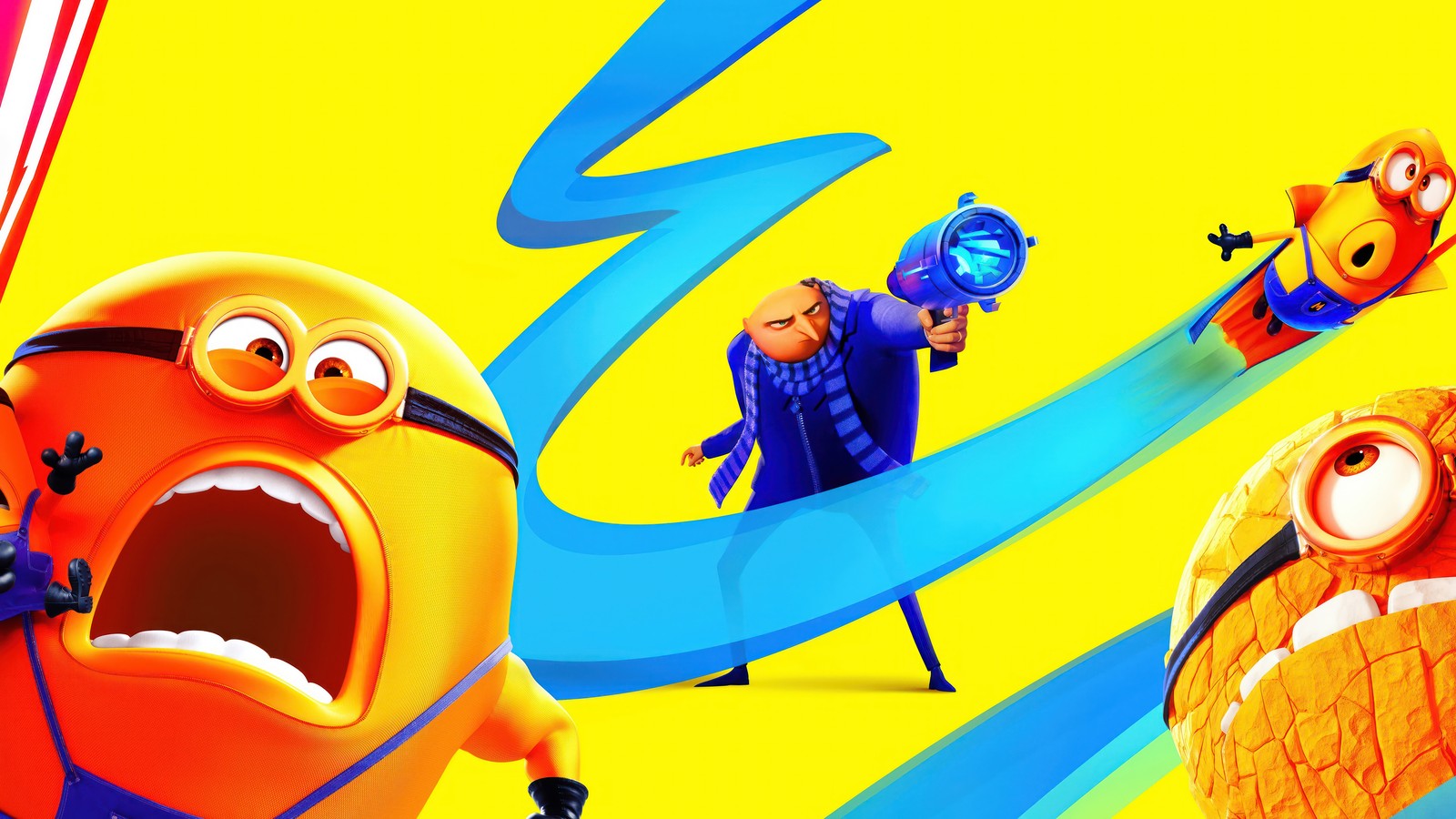 despicable me 4, movie, felonius gru, mega minions, minion wallpaper