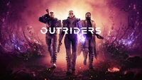 outriders, video game, character, key art wallpaper