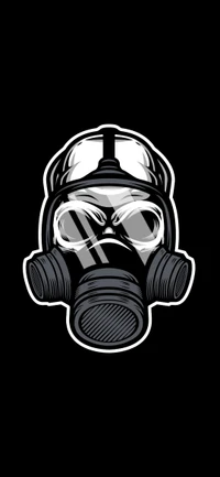 gas mask, mask, illustration, head, audio equipment wallpaper