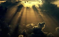 cloud, sunlight, light, atmosphere, daytime wallpaper