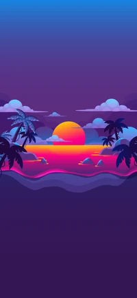 atmosphere, azure, purple, cloud, dusk wallpaper