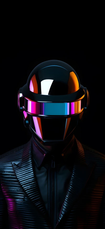 Tributo escultórico futurista a Daft Punk: Una impactante mezcla de arte y tecnología