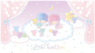 little twin stars, pastel, estética, kiki e lala, kiki and lala