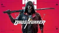 Ghostrunner: Futuristischer Actionheld in einer neonfarbenen Cyberpunk-Welt