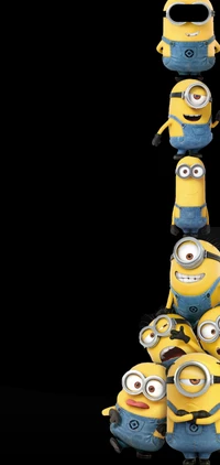 minions, samsung, s10 wallpaper