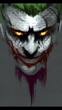 joker, red wallpaper