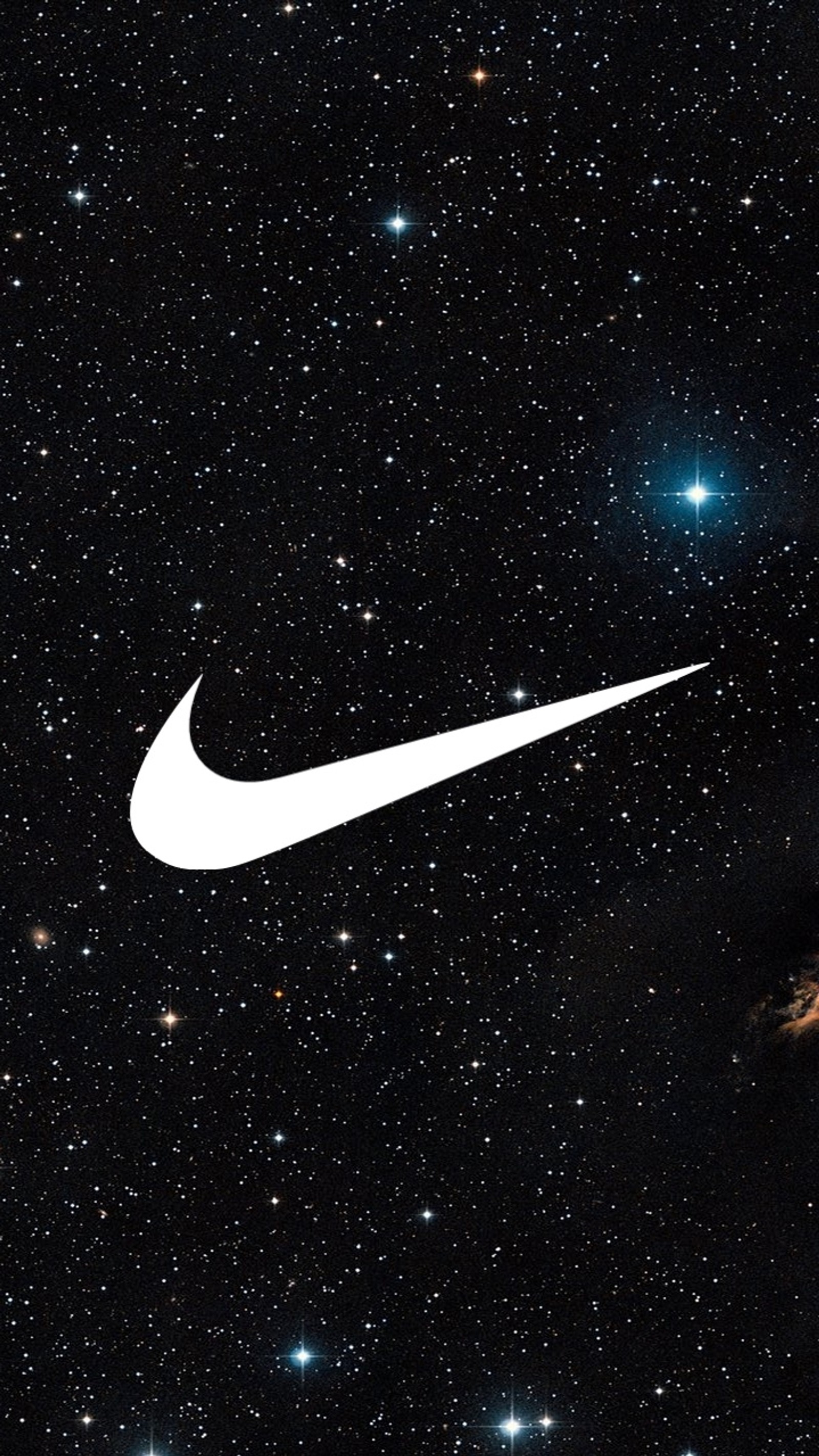 Скачать обои nike, пространство nike, космос