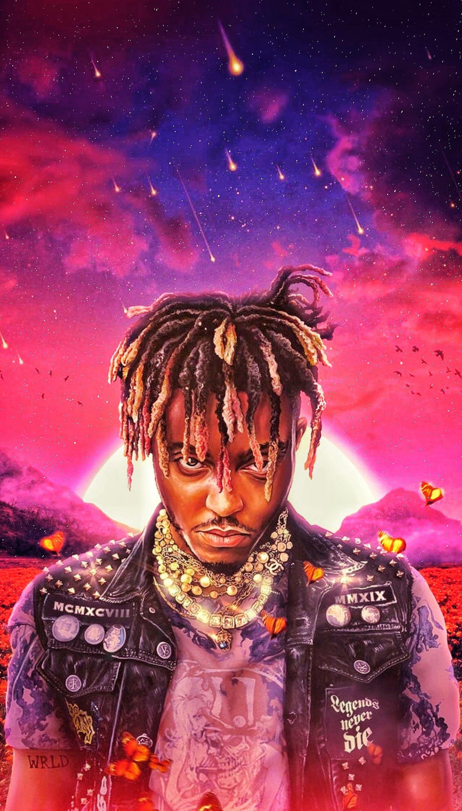 Скачать обои альбом, juice wrld, легенды никогда не умирают