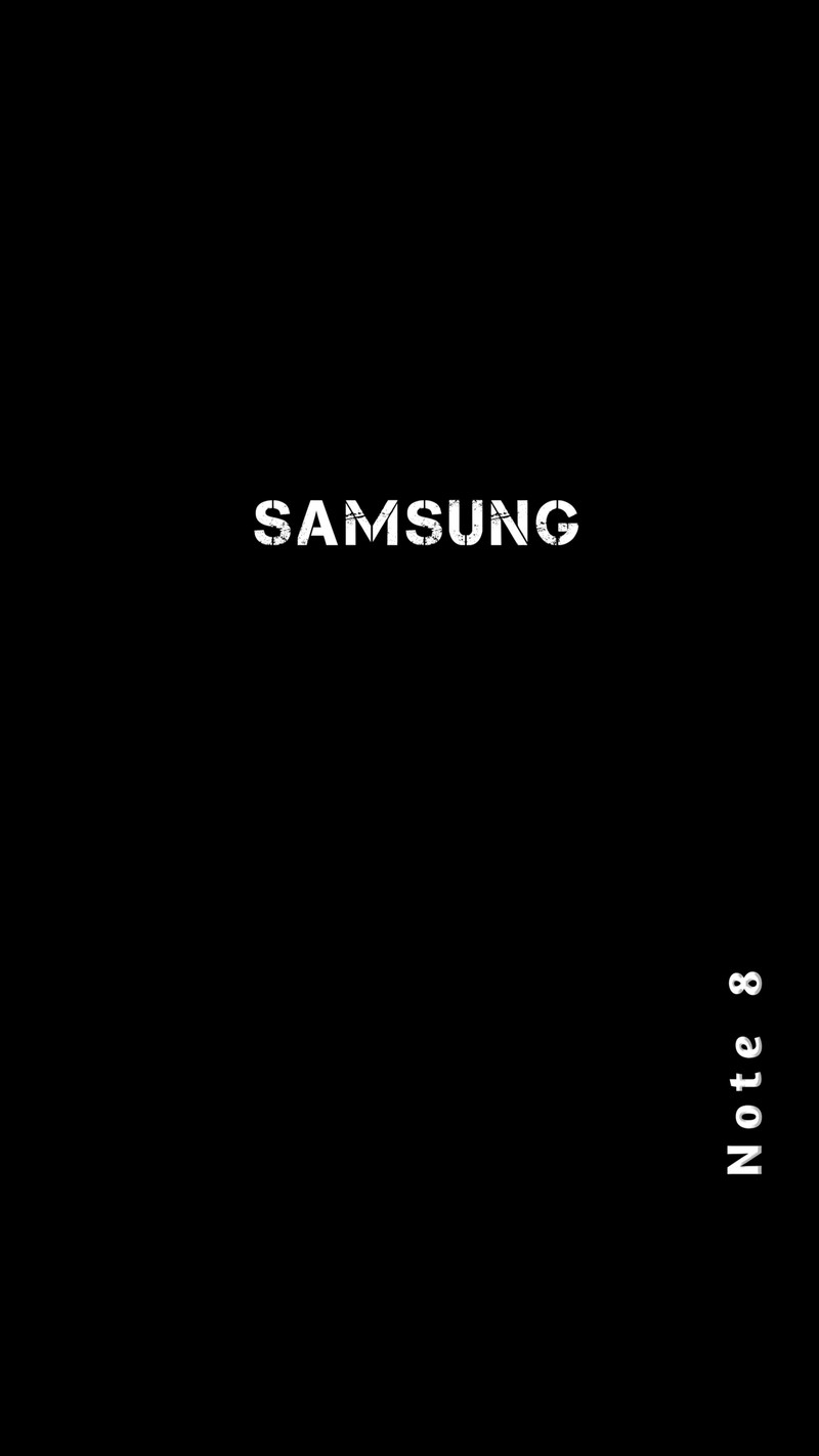 Крупный план черного телефона samsung с белым логотипом samsung (край, ноут 8, note 8, samsung)