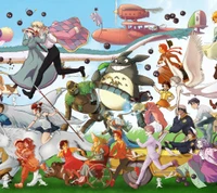 howls, laputa, porco rosso, sofie, studio ghibli wallpaper