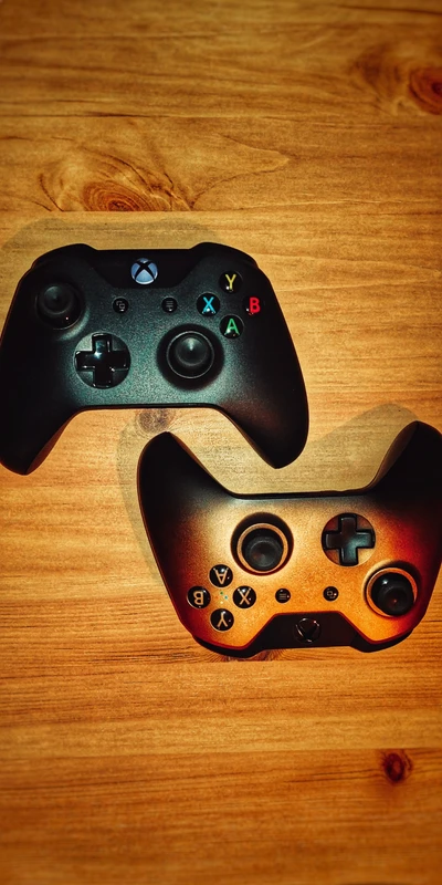 controlador, juegos, microsoft, pad, jugar