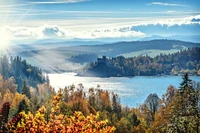 natürliche landschaft, baum, natur, wildnis, kantate