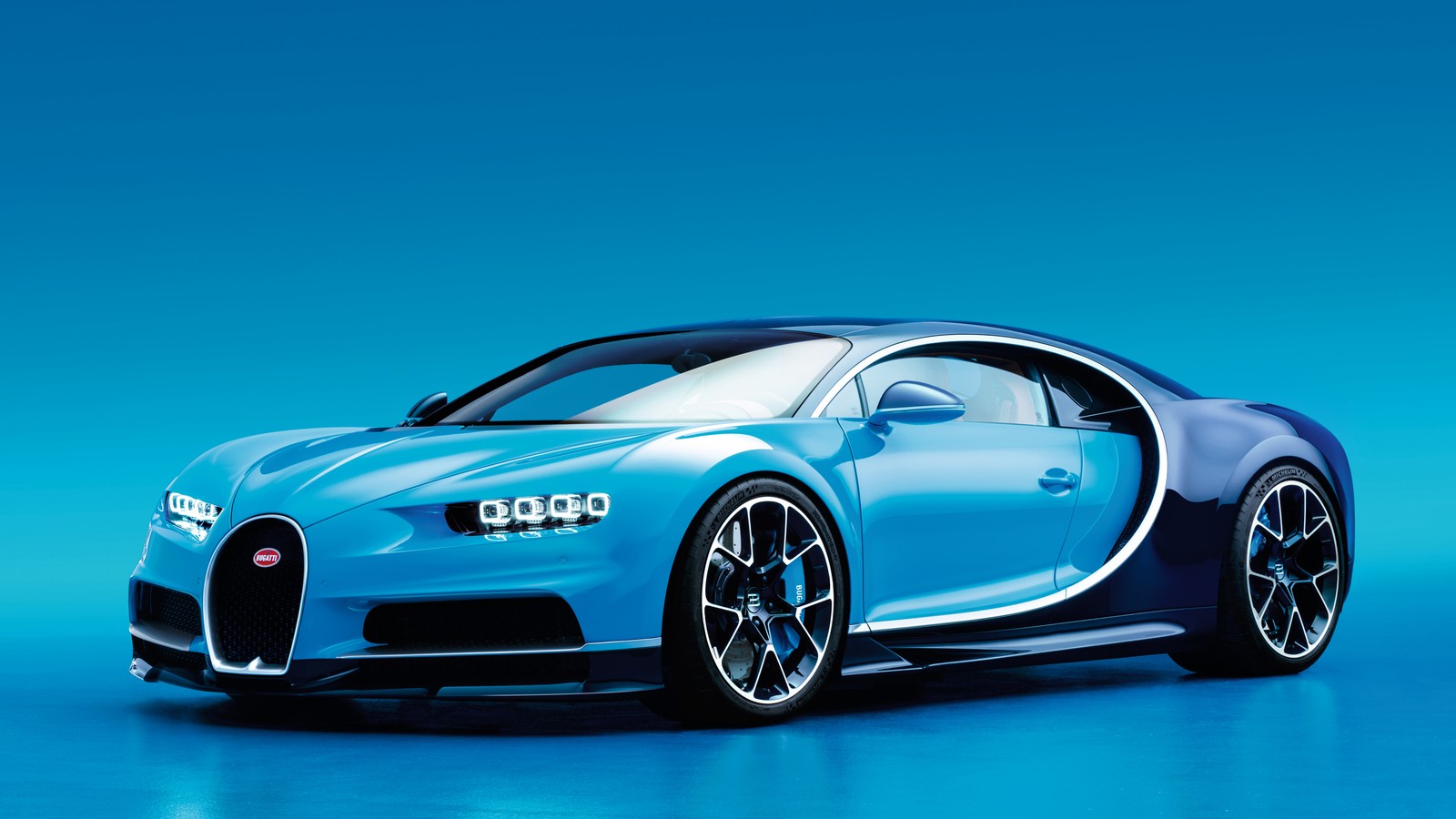 bugatti veyron, bugatti, supercar, sports car, blue wallpaper