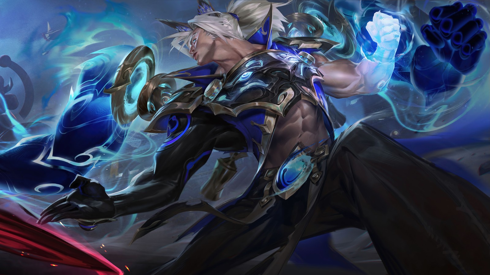 sett, martial arts tournament, skin, lol, splash art wallpaper