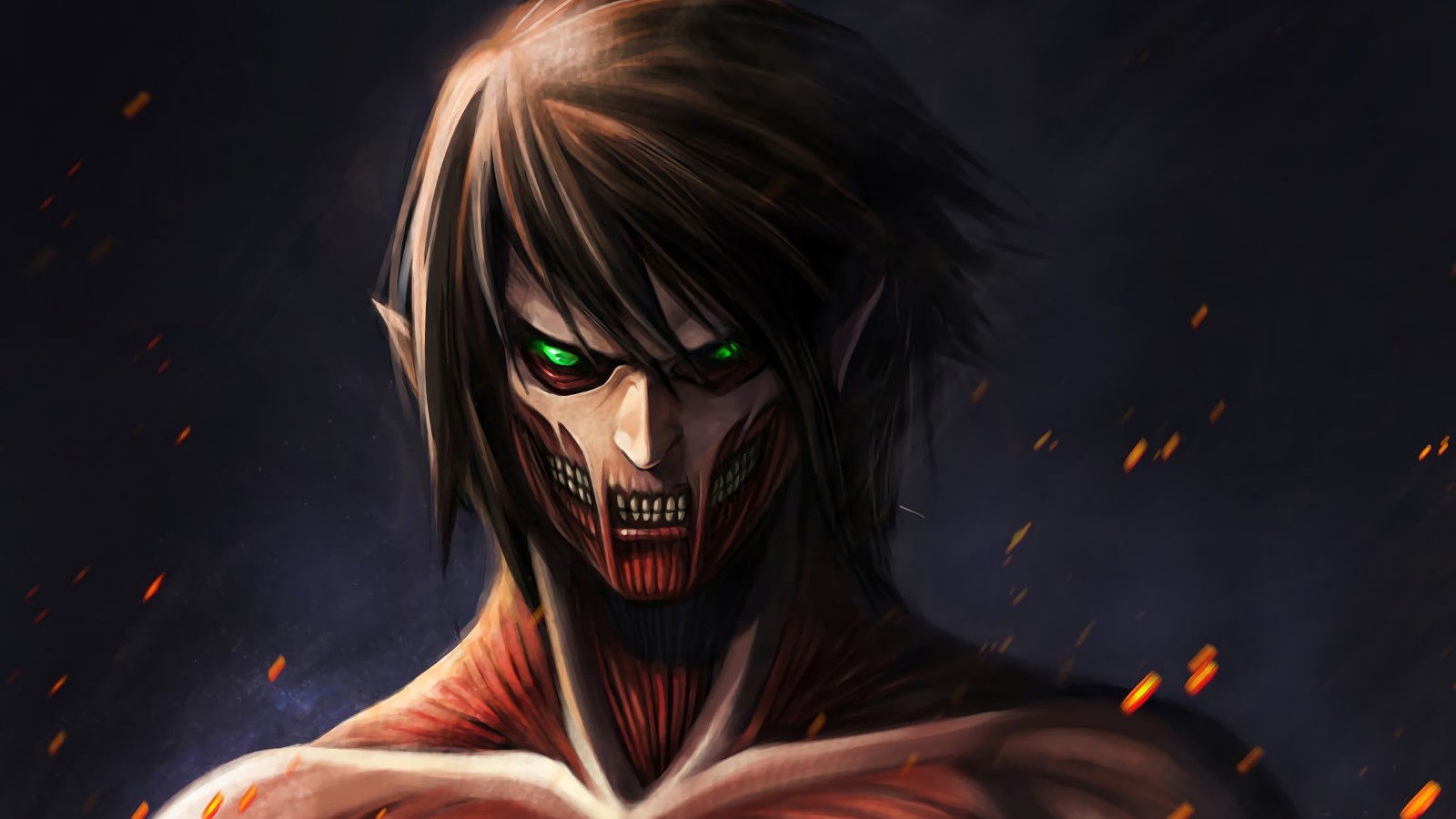 Скачать обои attak, титан, атака титанов, attack on titan, shingeki no kyojin